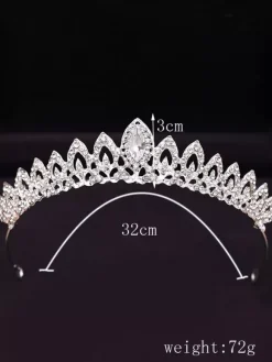 Accessoires Coiffure de mariée en Strass en Métal Accessoires de Mariage