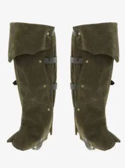 Accessoires De Bottes De Pirate Steampunk Rivet Genouillères Rétro Pour Homme