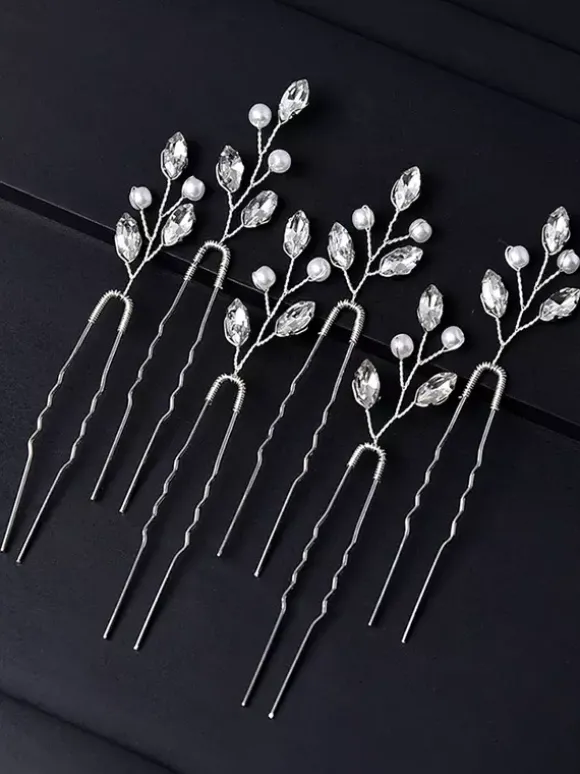 Accessoires de cheveux de mariée de mariage