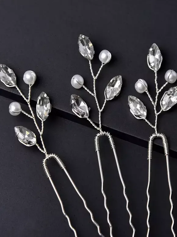 Accessoires de cheveux de mariée de mariage