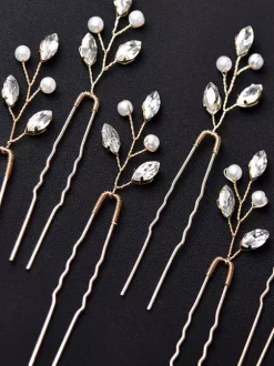 Accessoires de cheveux de mariée de mariage