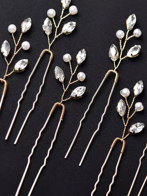 Accessoires de cheveux de mariée de mariage