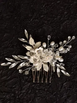 Accessoires de coiffure de mariée en métal