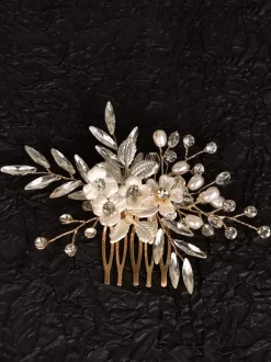 Accessoires de coiffure de mariée en métal