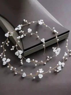 Accessoires de coiffure de mariage en métal