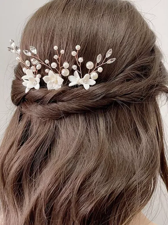 Accessoires de coiffure de mariage pour la mariée