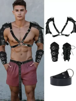 Accessoires De Costume Steampunk Marron Café Déguisement Hommes