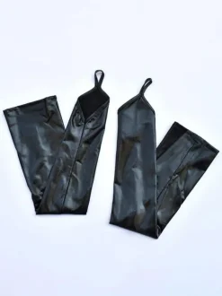 Accessoires Gothic Lolita Manchons Noirs Divers