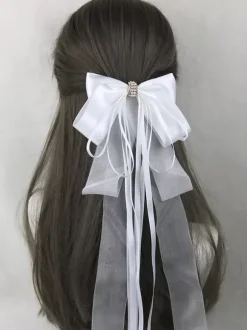 Accessoires Sweet Lolita N艙uds roses Coiffes Divers