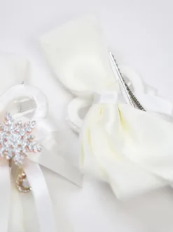 Accessoires Lolita Style Rococo pompons blancs n艙uds couvre-chef divers