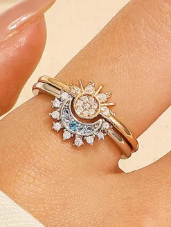 Bagues Métal Adulte Quotidien Décontracté Bijoux