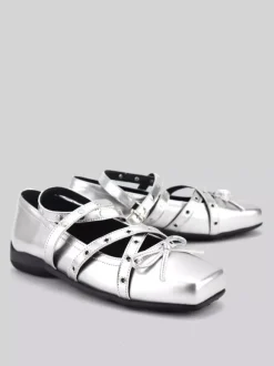 Ballerines noires à bout carré pour femme chaussures décontractées à talons compensés