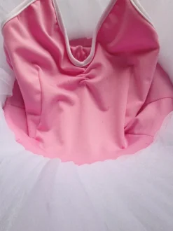 Ballet rose robe Tutu ballerine robe sangles de danse Ballet Costume Déguisements Halloween