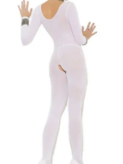 Bas Autocollants Collants Elastique Femme Transparente Unicolore Lingerie Sexy