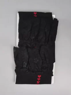 Bas et collants blancs bicolores transparents pour femmes montants jusqu'aux cuisses