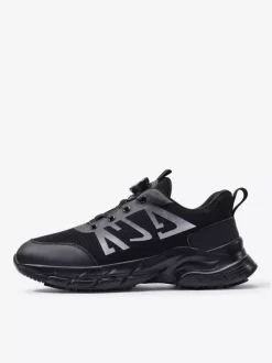 Baskets basses antidérapantes pour homme chaussures de course légères et sans lacets semelle épaisse