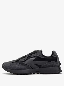 Baskets confortables en cuir à bout pointu pour hommes chaussures de sport