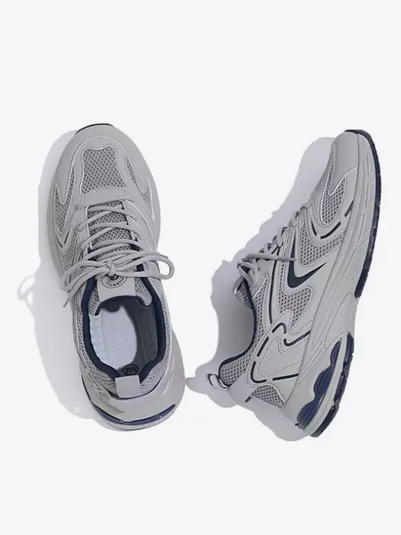 Baskets en maille pour hommes chaussures de marche légères et respirantes semelle épaisse antidérapantes décontractées