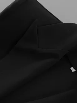 Blazer à bordure en dentelle et fermeture à un bouton pour femme 2026