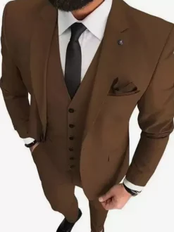 Blazers & Vestes Hommes Casual Costumes Plaid Business Décontracté Costume Pour Mariage Soirée