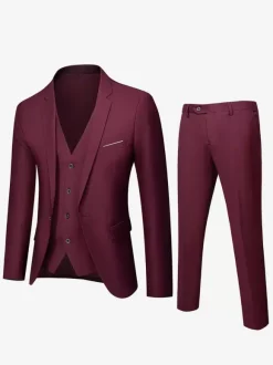 Blazers Vestes Costumes Décontractés Pour Hommes Chic Vert Chasseur Noir Cool Costumes Décontractés Pour Hommes