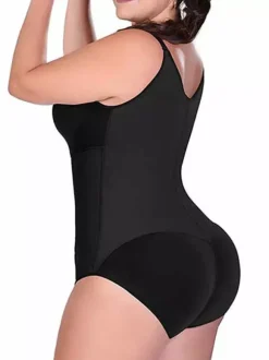 Body Full Shaper Zipper Amélioration Slim Body Femmes Shapewear
