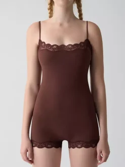 Body caraco Lingerie Shapewear Dentelle Noire