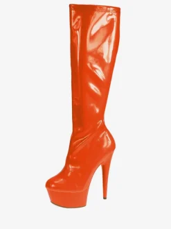 Bottes à bout rond en Synthétique