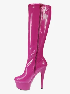 Bottes à bout rond en Synthétique