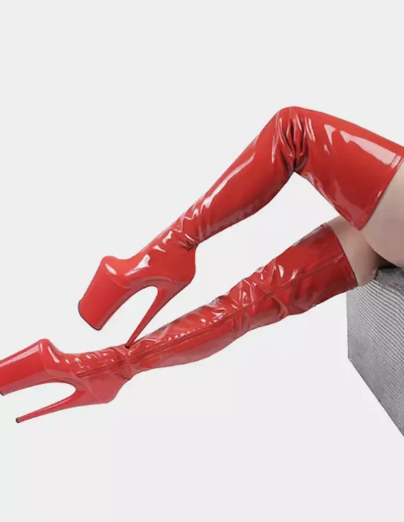 Bottes à bout rond zip