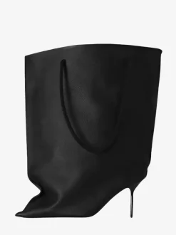 Bottes à talons hauts et bout pointu pour femme