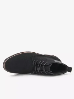 Bottes habillées pour hommes bottines à lacets en cuir suédé