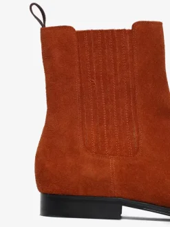 Bottes Homme en Cuir Synthétique avec Bout Rond Unicolore