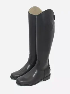Bottes Hommes En Cuir De Vachette Bottes De Chevalier Noires Chics