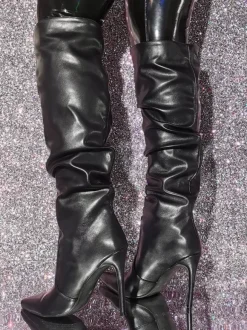 Bottes chics à talons aiguilles pour femmes