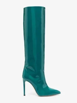 Bottes à talons hauts pour femmes bottes hautes à bout pointu
