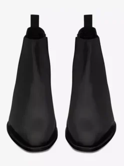 Bottines Chelsea décontractées à bout rond pour hommes