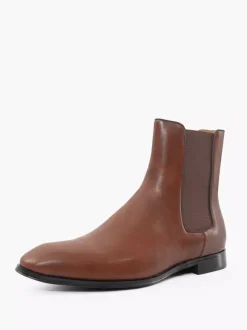 Bottines Homme avec Bout Rond Unicolore