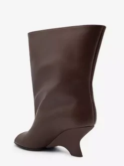 Bottines à talon peep-toe pour femmes