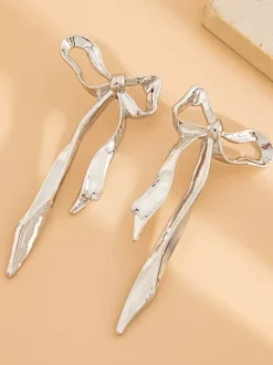 Boucles d'oreilles dorées pour adulte style western décontracté motif papillon bijoux géométriques