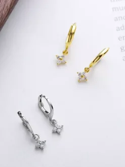 Boucles d'oreilles petites fleurs pour femmes 2026