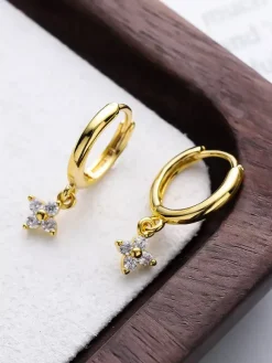 Boucles d'oreilles petites fleurs pour femmes 2026