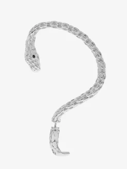 Boucles d'Oreilles Argent Strass Adulte Quotidien Décontracté Imprimé Serpent Bijoux