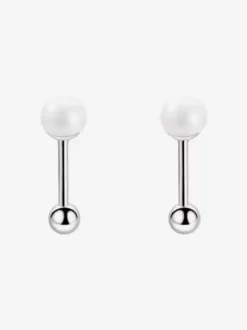 Boucles d'oreilles de mariée Bijoux de mariage percés en perles