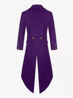 Bouton Vintage Aristocrat Bouton Décor Noir Costumes Retro Pour Homme Déguisements Halloween