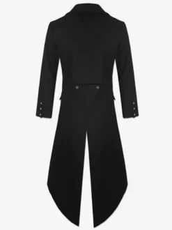 Bouton Vintage Aristocrat Bouton Décor Noir Costumes Retro Pour Homme Déguisements Halloween