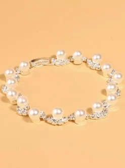 Bracelet Argent Pearl
