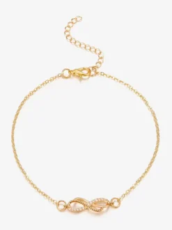 Bracelet de Cheville Strass Quotidien Simple Adulte Femme Bijoux