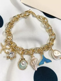 Bracelet style européen irrégulier pour un usage quotidien et décontracté - Bijou pour adulte et fille