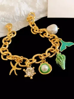 Bracelet style européen irrégulier pour un usage quotidien et décontracté - Bijou pour adulte et fille